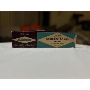 The New Improved Cribbage Board - Two Lane